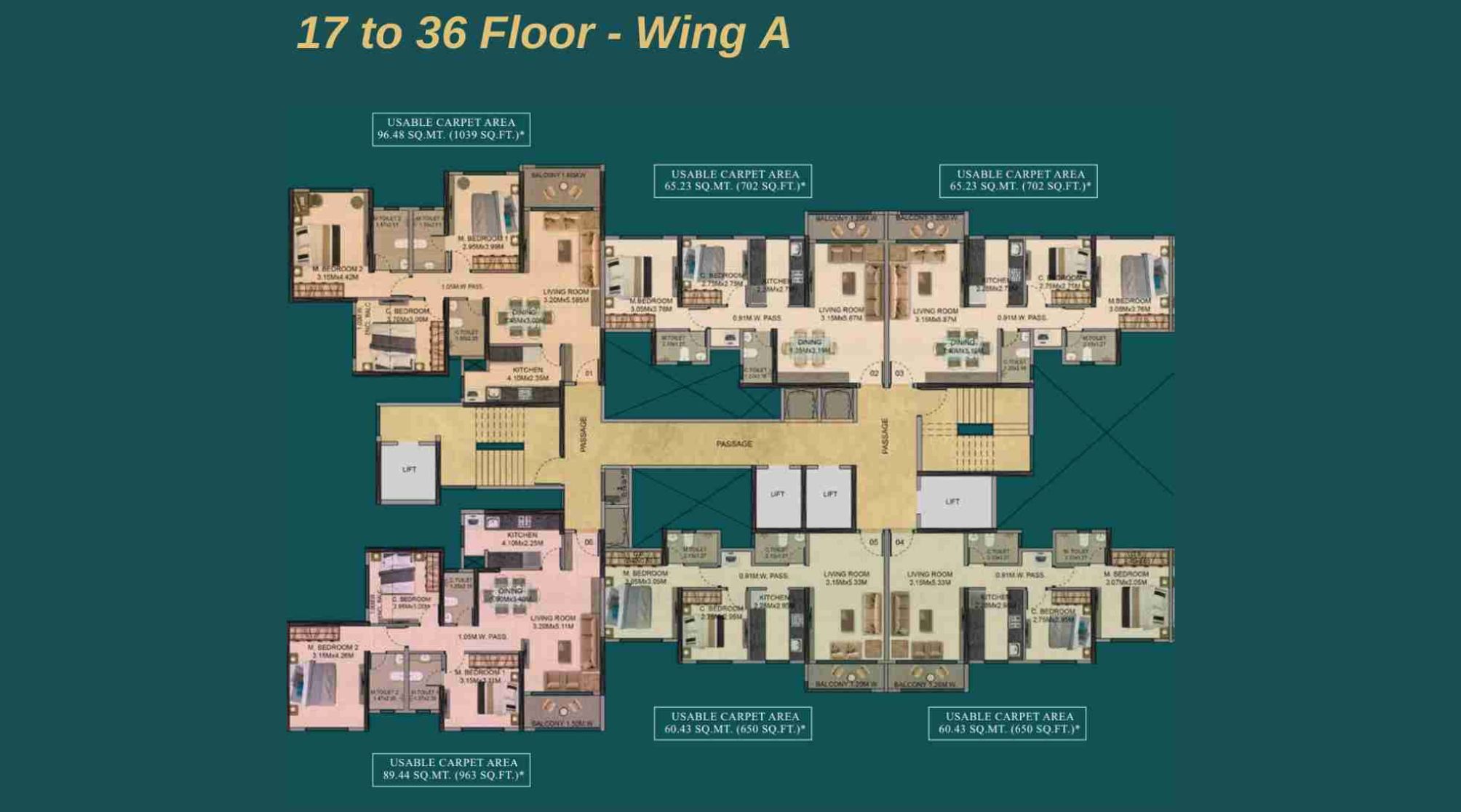 Dosti-Eden-Floor-Plan-17-to-36-Wing-A