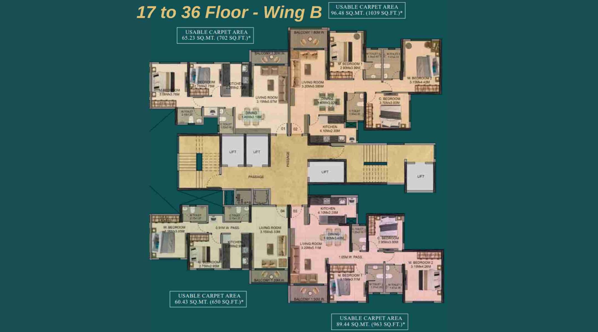 Dosti-Eden-Floor-Plan-17-to-36-Wing-B