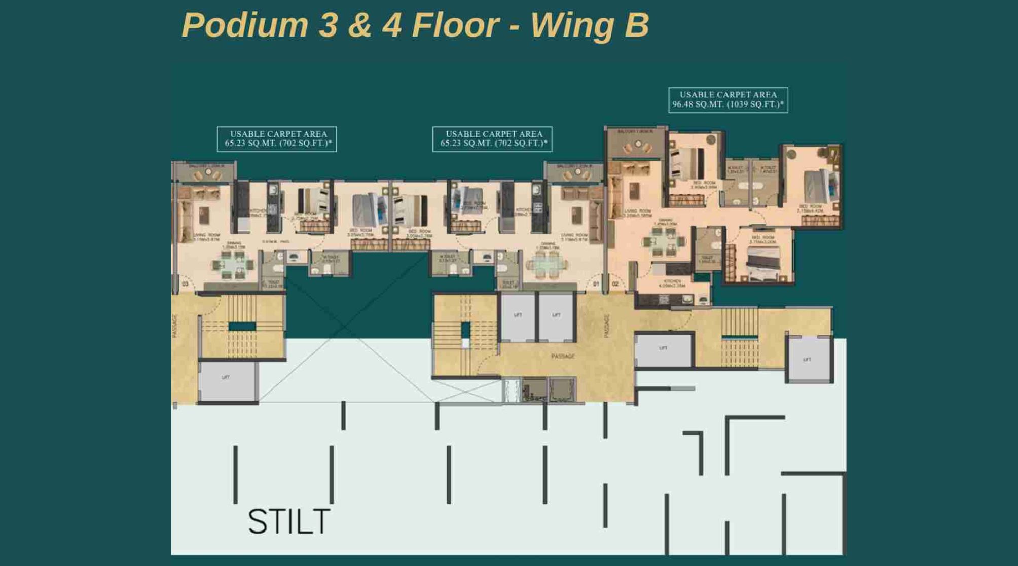 Dosti-Eden-Floor-Plan-Podium-3-&-4-Wing-B