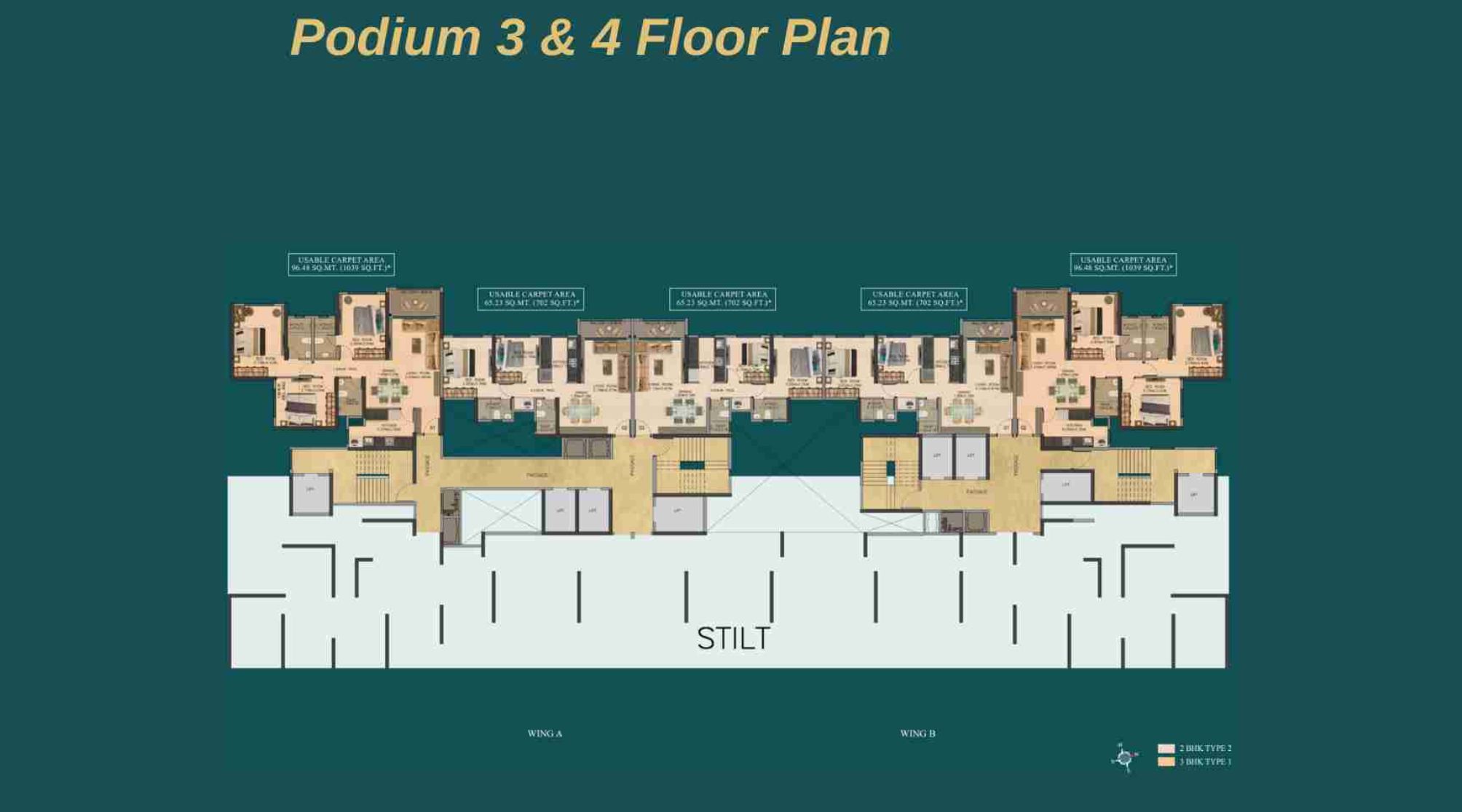 Dosti-Eden-Floor-Plan-Podium-3-to-4