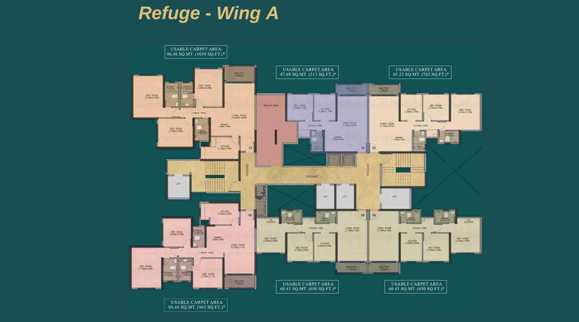 Dosti-Eden-Floor-Plan-Refuge-Wing-A